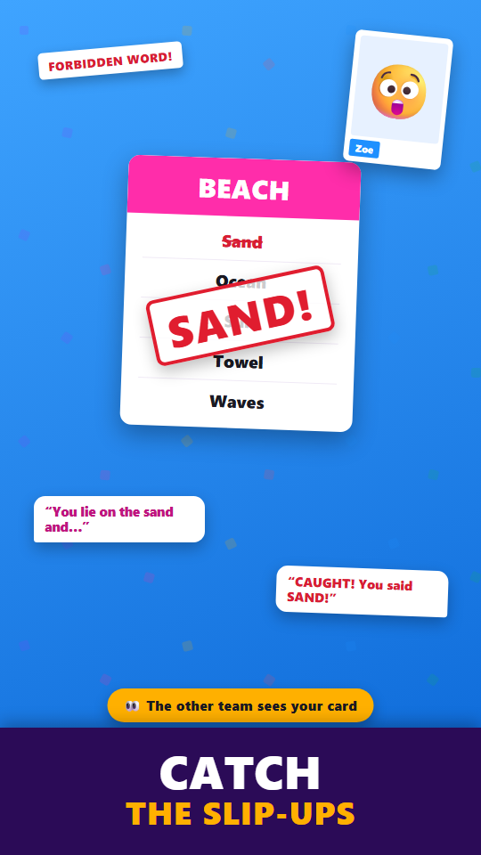 Catch the forbidden word